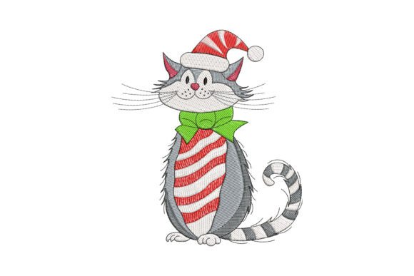 Funny Cat Christmas: A Designer’s Real-World Embroidery Review