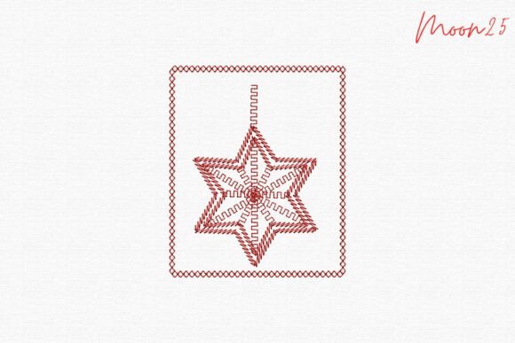 Geometric Star Ornament