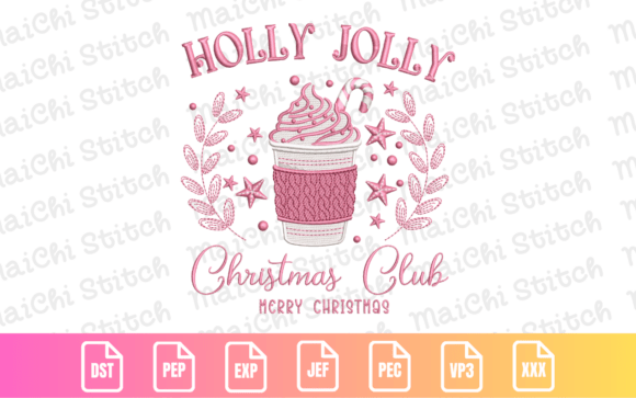 Pink Holiday Drink