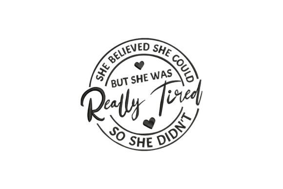 She Believed — A Seasonal Faith Embroidery Staple